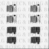 BORG & BECK BBK1497 Accessory Kit, disc brake pads